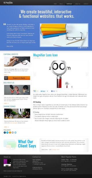 Full Portfolio Page