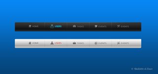 Silky Navigation PSD Freebie