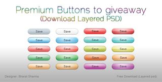 Premium buttons to giveaway.