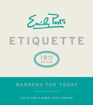 Cover of Emily Post's Etiquette