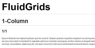 Fluid Grid Responsive CSS Framework